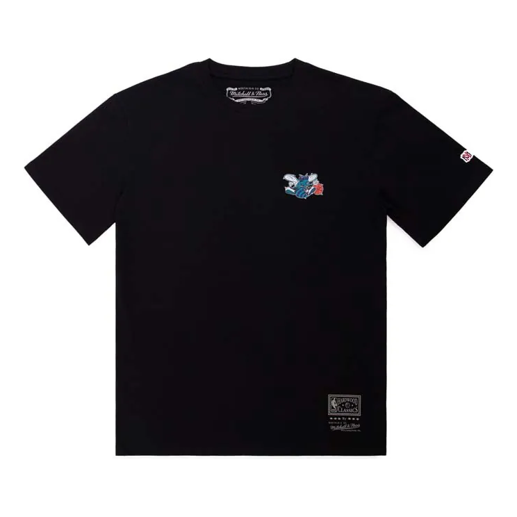 Mitchell & Ness Big Box Charlotte Hornets T-Shirt 'Black' MNTS041CH