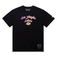 Mitchell & Ness Highlight LA Lakers T-Shirt 'Black' MNTS042LAL