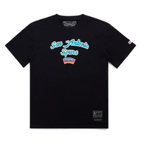 Mitchell & Ness Highlight San Antonio Spurs T-Shirt 'Black' MNTS042SAS