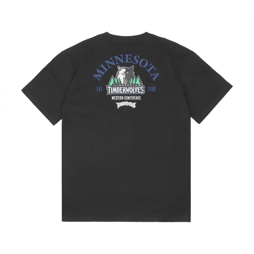 Mitchell & Ness City Pride Minnesota Timberwolves T-Shirt 'Black' MNTS043MT