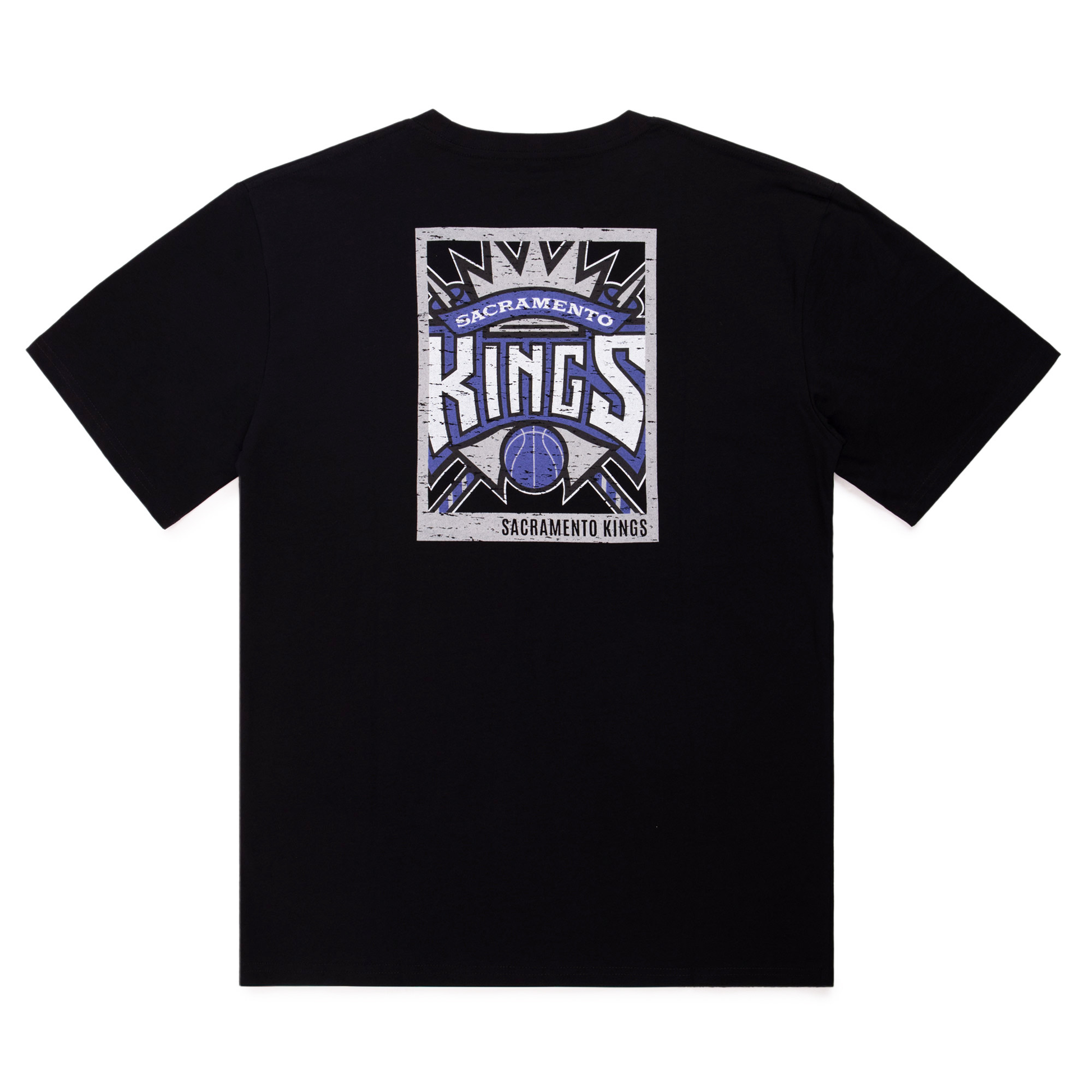 Mitchell & Ness NBA Big Box Sacramento Kings T-Shirt 'Black' MNTS041SK