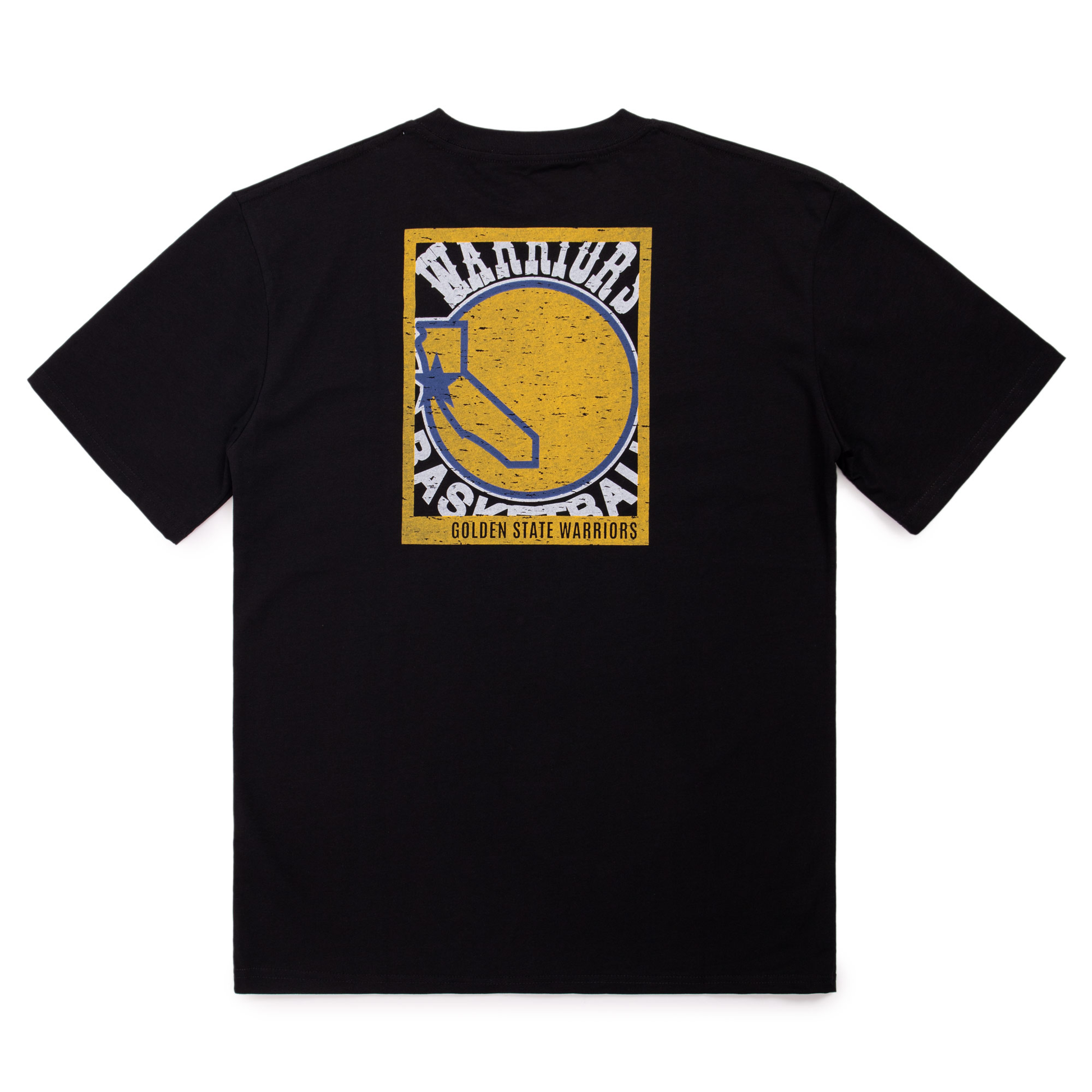 Mitchell & Ness NBA Big Box Golden State Warriors T-Shirt 'Black' MNTS041GSW