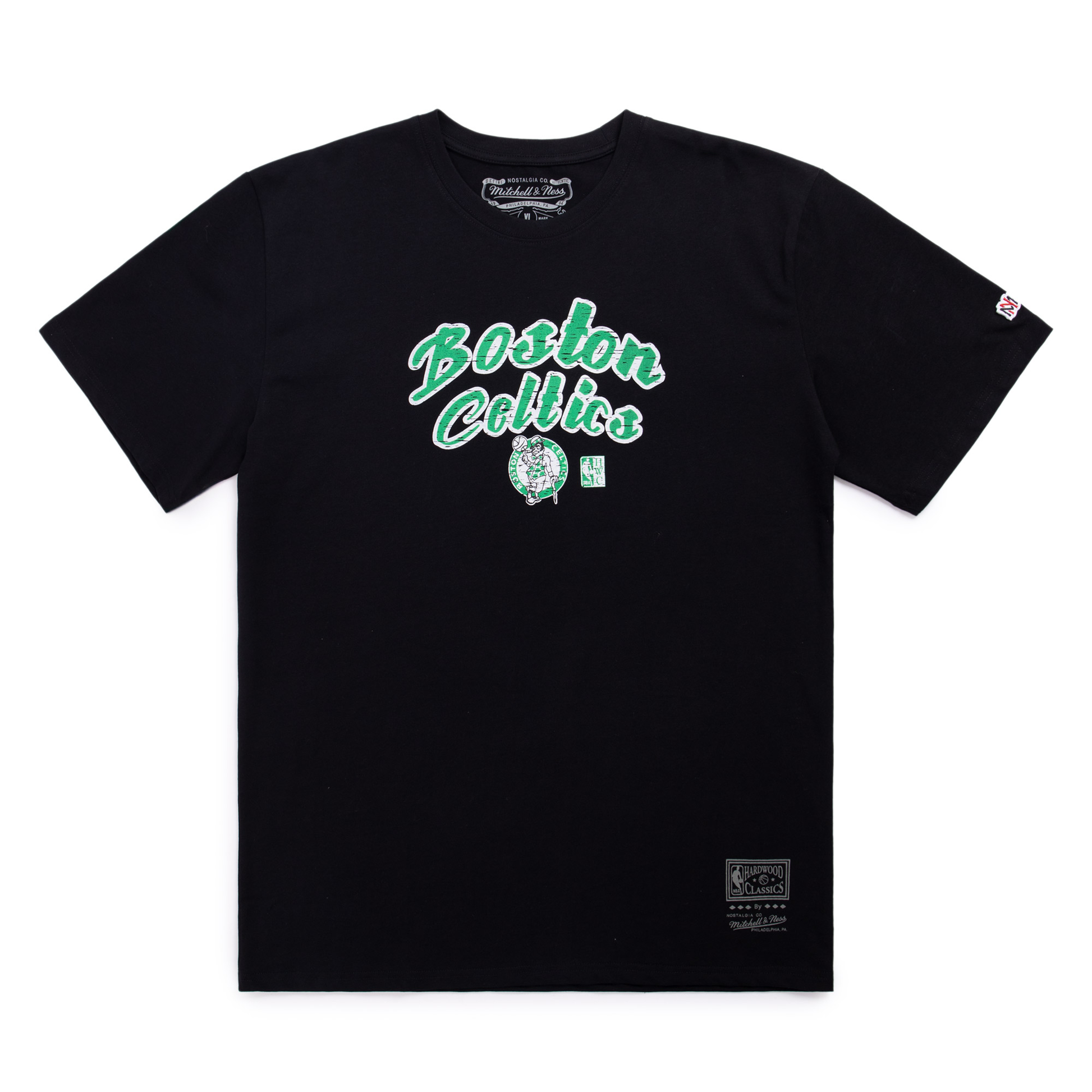 Mitchell & Ness NBA Highlight Boston Celtics T-Shirt 'Black' MNTS042BC