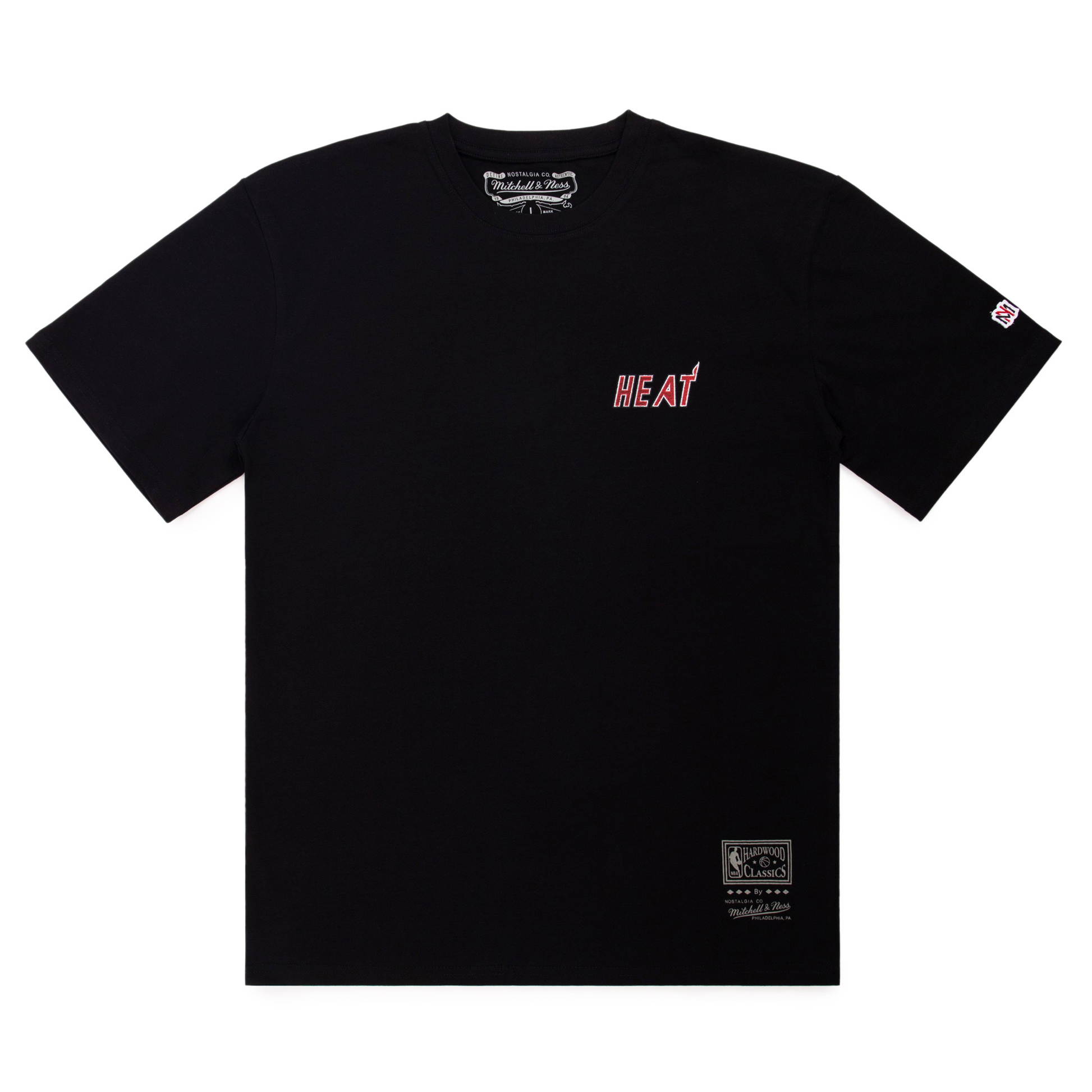 Mitchell & Ness City Pride Miami Heat T-Shirt 'Black' MNTS043MH