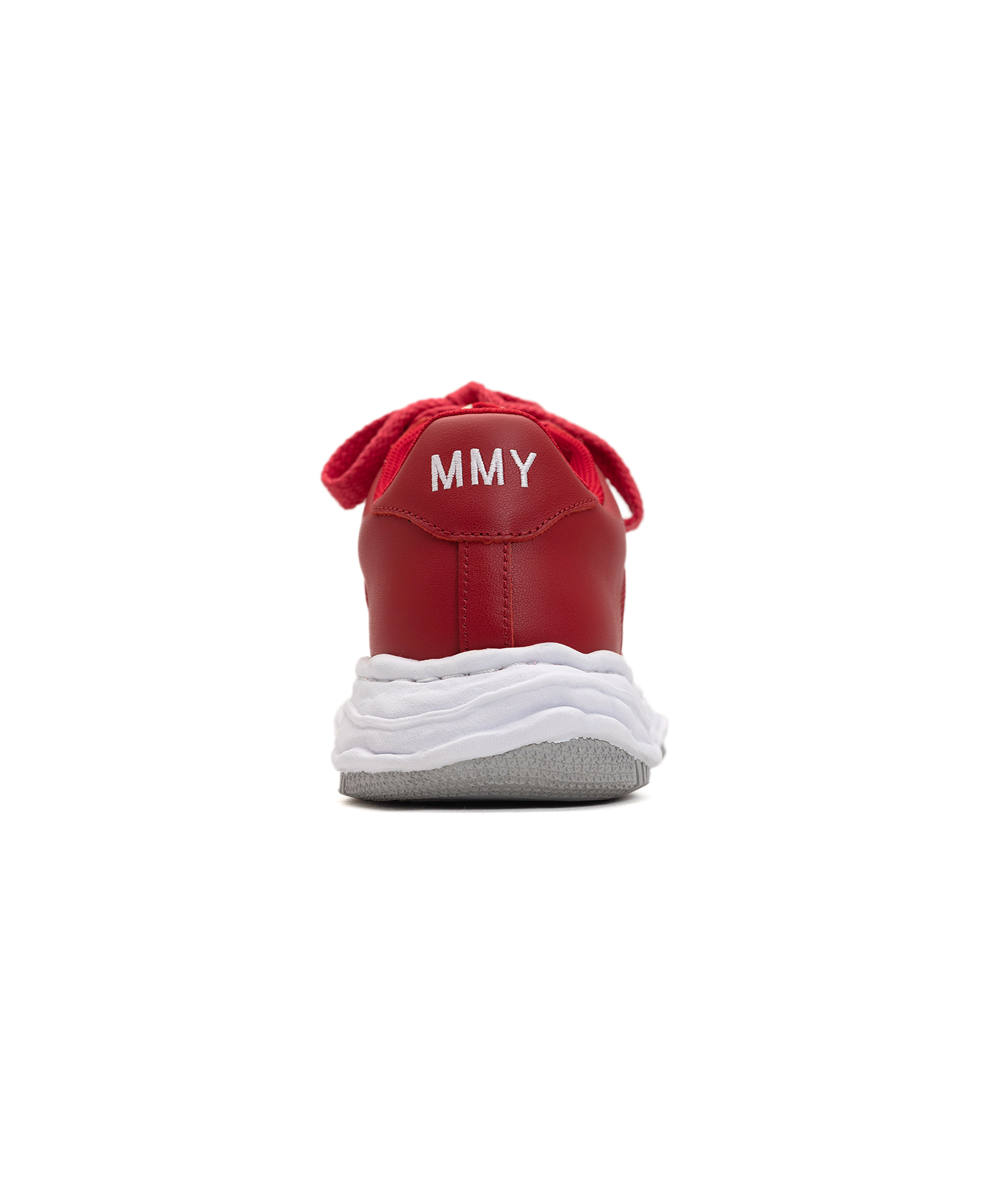 Maison MIHARA YASUHIRO WAYNE OG Sole Leather Low-top Sneaker 'White Red' A08FW706-WHTRED