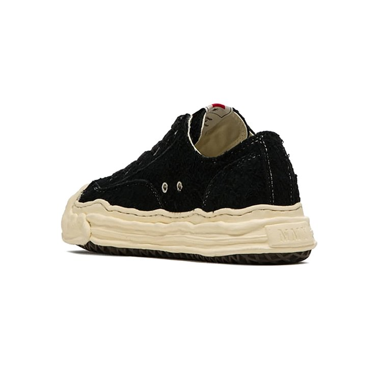 Maison MIHARA YASUHIRO Hank Low Original Sole Broken Suede 'Black' A09FW724-BLK