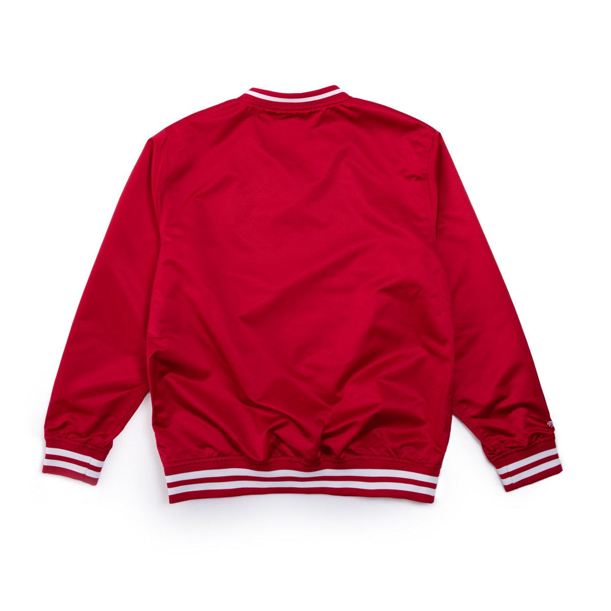 Mitchell & Ness NBA Sideline Satin Long Sleeve T-Shirt 'Chicago Bulls' OJPO4996-CBUYYPPPSCAR