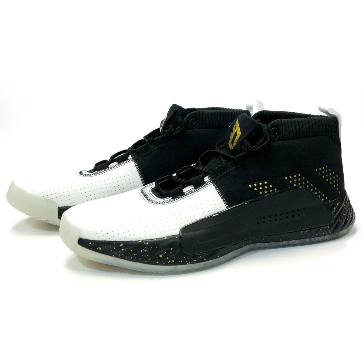 adidas Dame 5 'Black Gold White' G28821