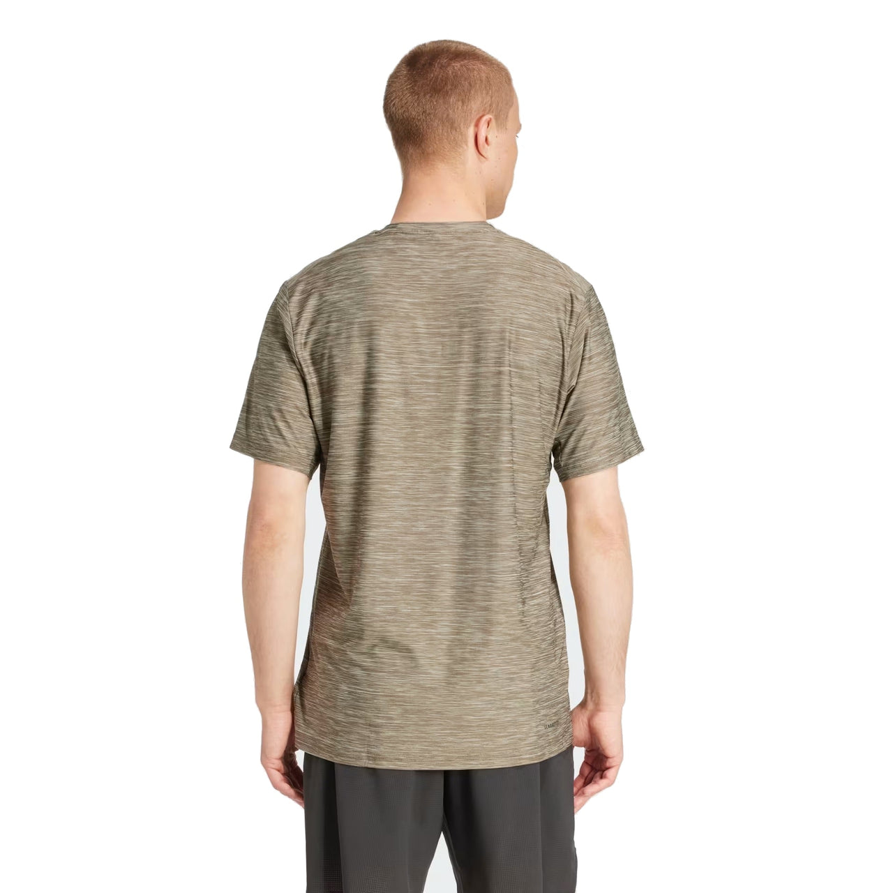 adidas Train Essentials Stretch Training T-Shirt Asia Sizing 'Olive Green' IW3363
