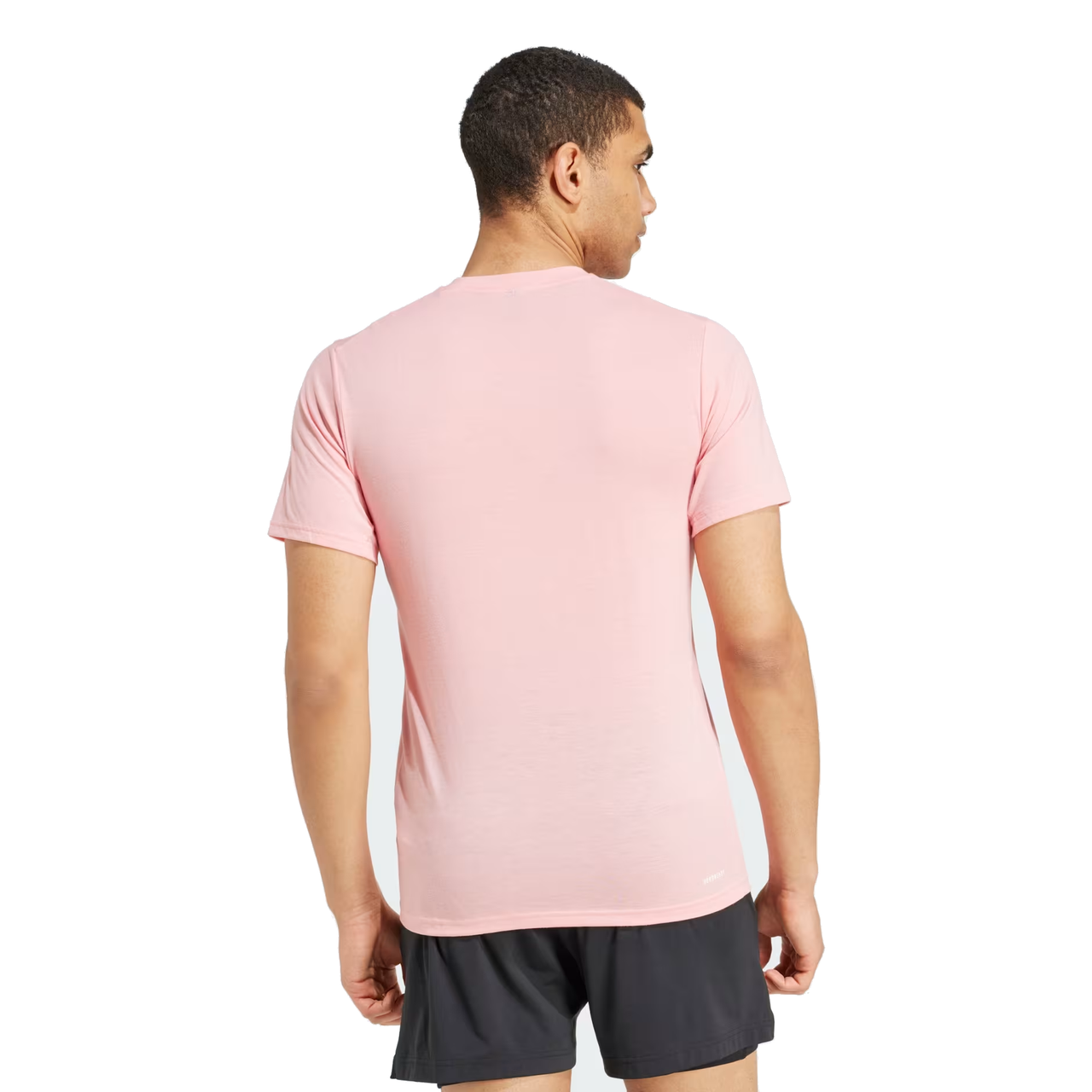 adidas Train Essentials Feelready Logo Training T-Shirt Asia Sizing 'Pink' IW3346