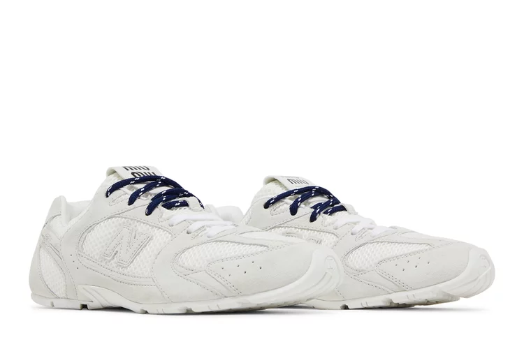 (WMNS) New Balance 530 x Miu Miu Suede Mesh 'White' 5E165E-3D8C-F0009