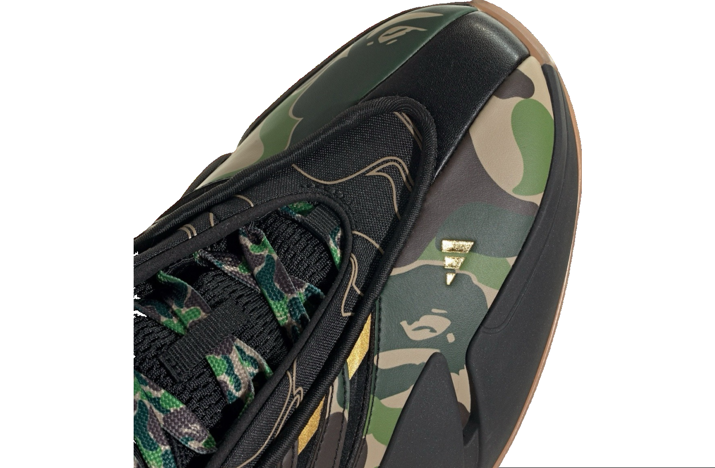 adidas x A Bathing Ape Dame 9 'Core Black Camo' JH6358