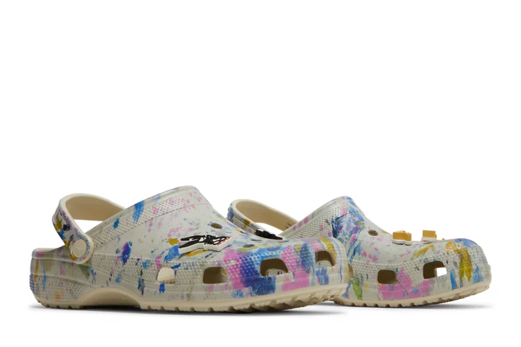 Crocs Awake NY x Classic Clog 'Paint Drip' 207943-90H