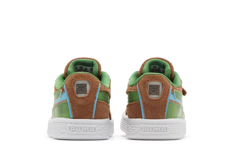 (TD) PUMA x Minecraft Suede 'Grass Block' 384487-01