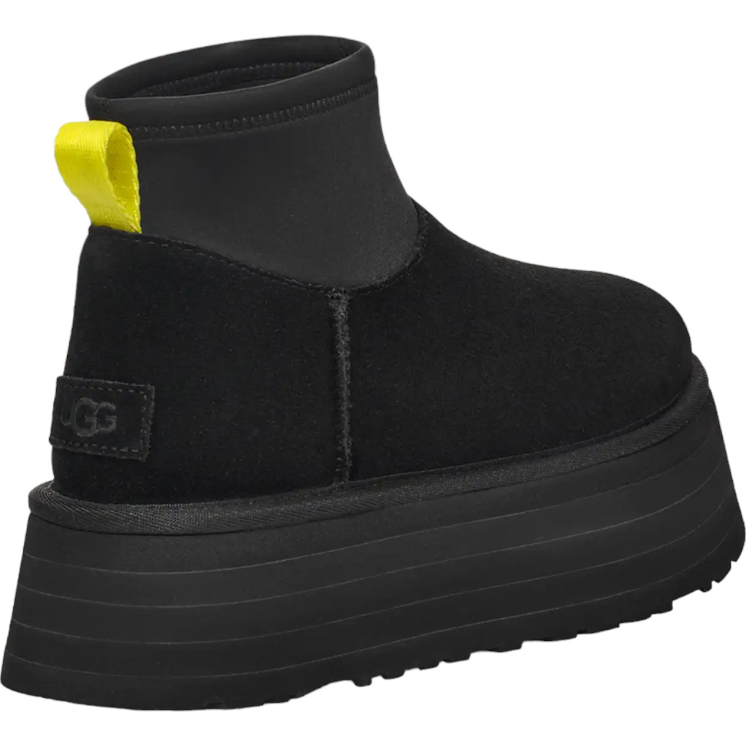 (WMNS) UGG Classic Mini Dipper 'Black'  1168170-BLK