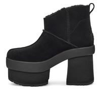 (WMNS) UGG New Heights Platform Mini 'Black' 1157910-BLK