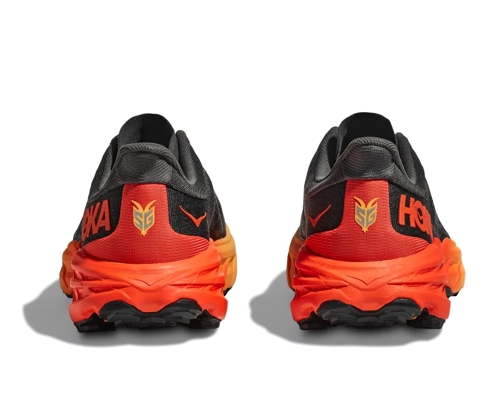 HOKA ONE ONE Speedgoat 5 'Dark Grey Orange' 1123157-CFLM