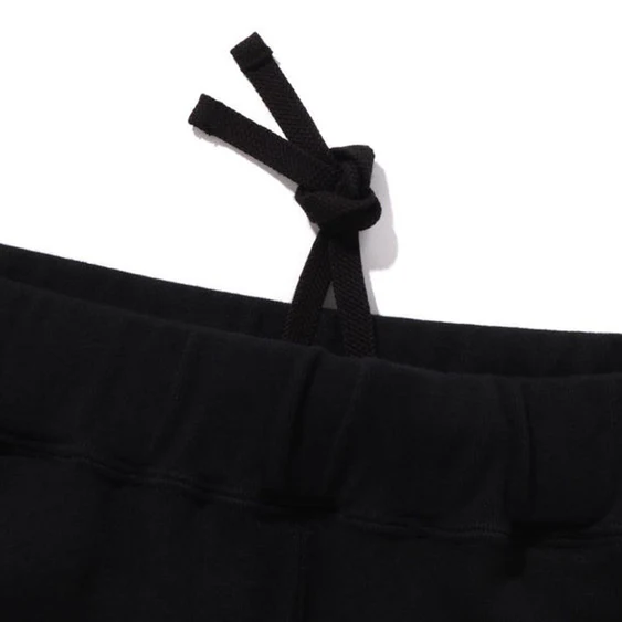 A Bathing Ape Big College Sweatpants 'Black' 001PTJ801001MBLK