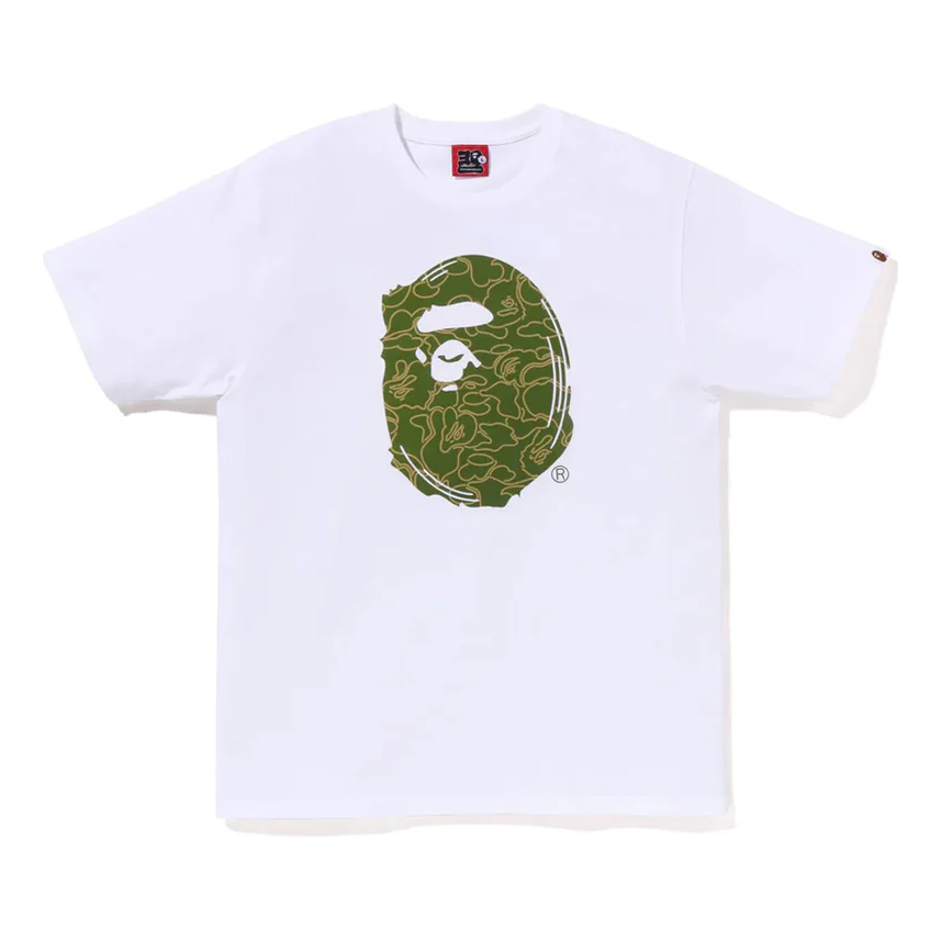 A Bathing Ape 30th Anniversary #1 T-Shirt 'White Green' 001TEJ701001FWHGR
