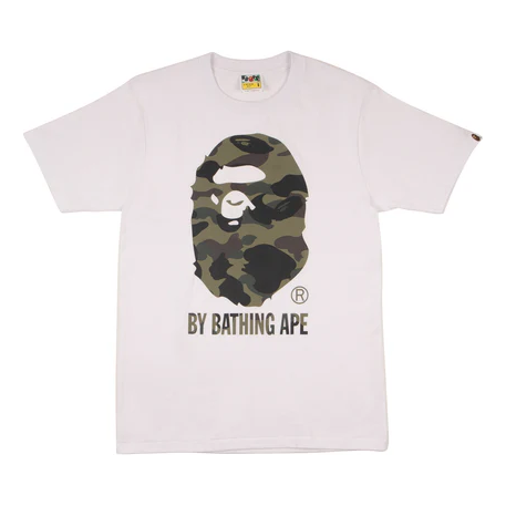 A Bathing Ape 1st Camo T-Shirt 'White' 0ZXTEM110009MWHM