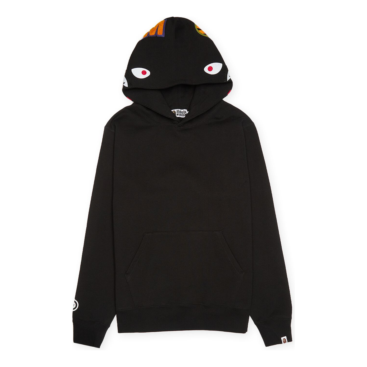 A Bathing Ape Shark Hoodie 'Black' 001PPK301004MBLK
