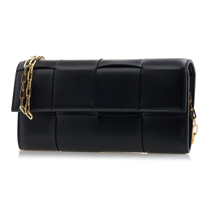 (WMNS) Bottega Veneta Cassette Cha 'Black' 742098-VCQC4-8425