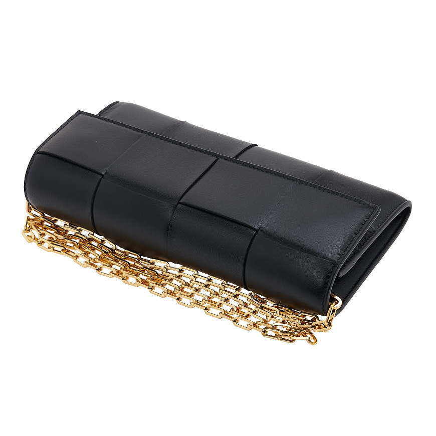 (WMNS) Bottega Veneta Cassette Cha 'Black' 742098-VCQC4-8425