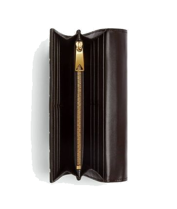 (WMNS) Bottega Veneta Andiamo Large Flap Wallet 'Brown' 741504-VCPP3-2190