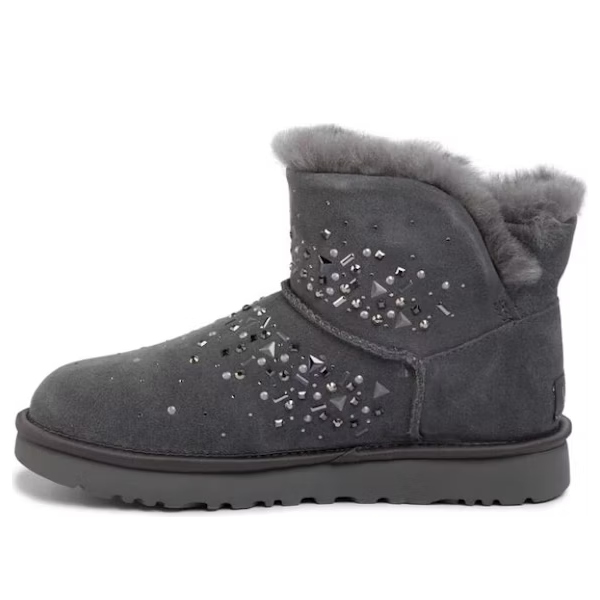 (WMNS) UGG Classic Galaxy Bling Mini 'Charcoal' 1103799-CHRC