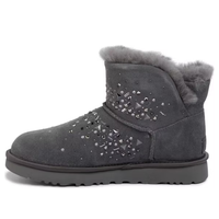 (WMNS) UGG Classic Galaxy Bling Mini 'Charcoal' 1103799-CHRC