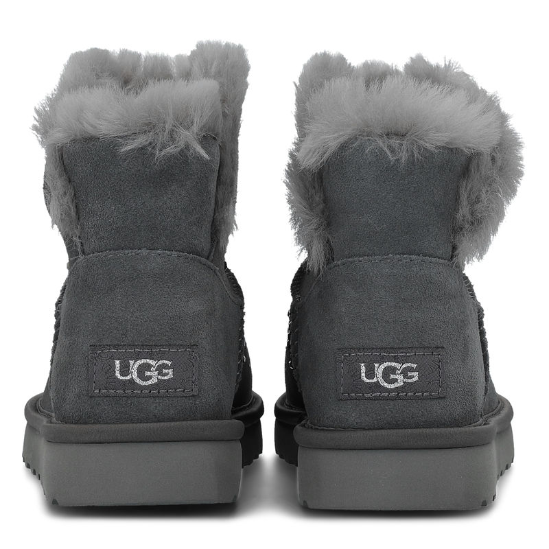 (WMNS) UGG Classic Galaxy Bling Mini 'Charcoal' 1103799-CHRC