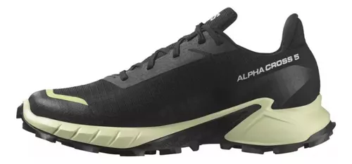 (WMNS) SALOMON Alphacross 5 GTX 'Black Green' 474606