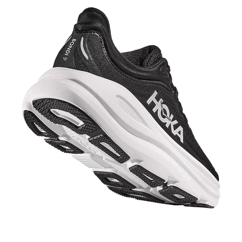 HOKA ONE ONE Bondi 9 Wide 'Black White' 1162013-BWHT