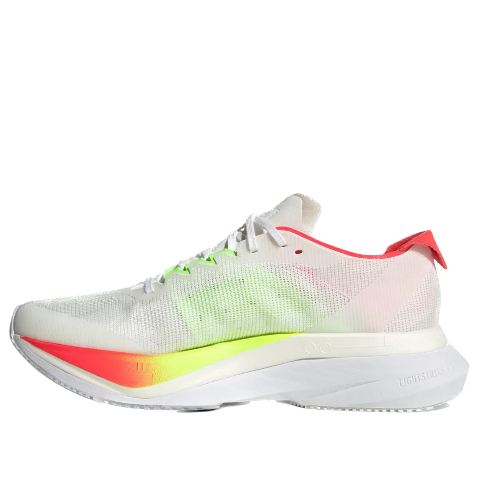 adidas Adizero Boston 12 'White Core Black Lucid Red' JQ2552