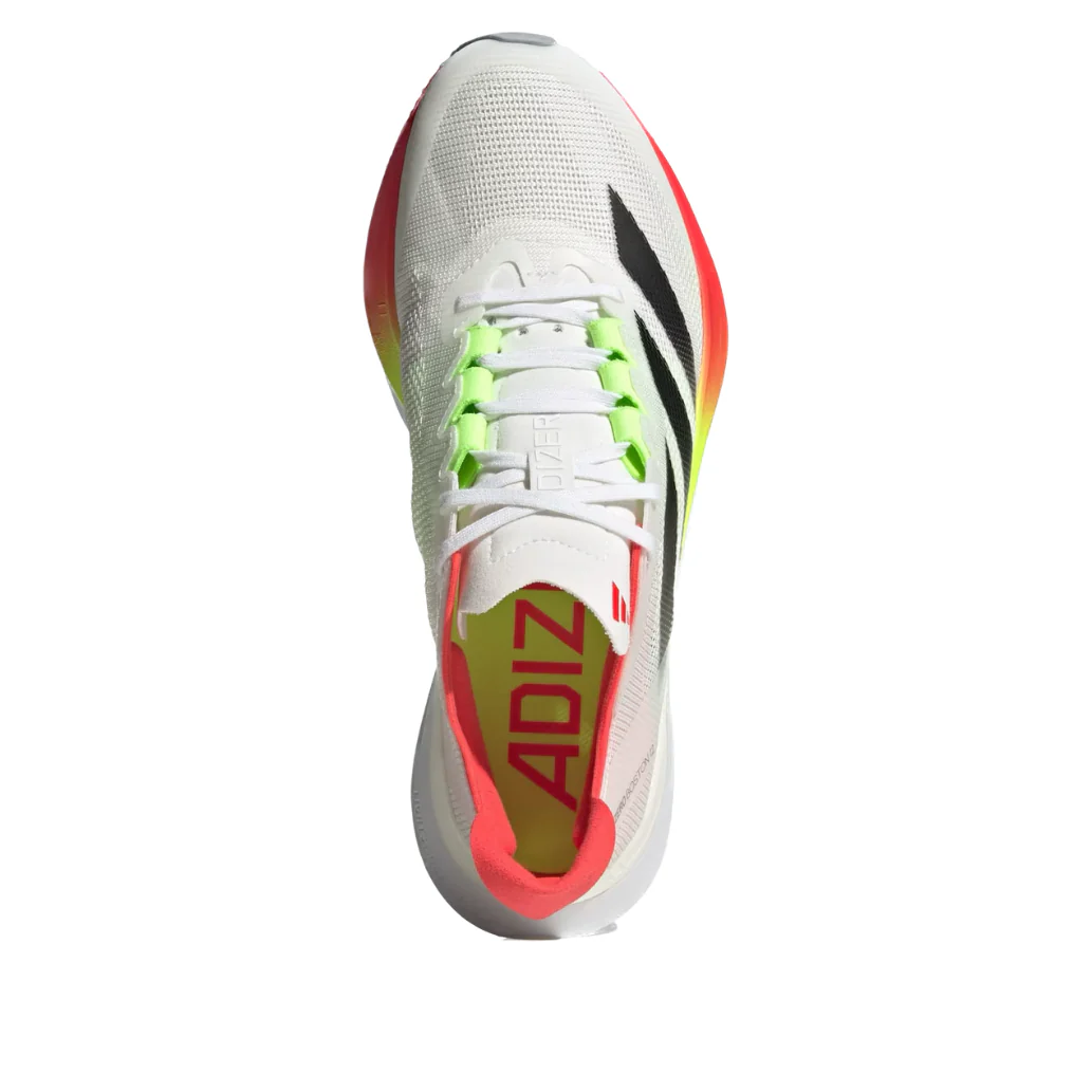 adidas Adizero Boston 12 'White Core Black Lucid Red' JQ2552