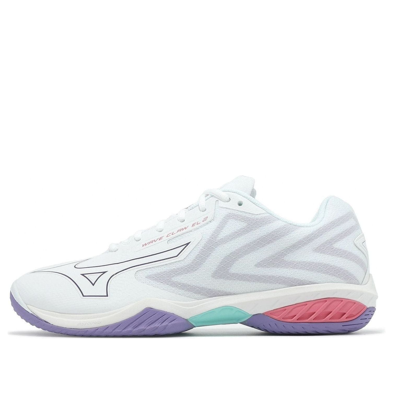 (WMNS) Mizuno Wave Claw EL 2 'White Purple' 71GA258368