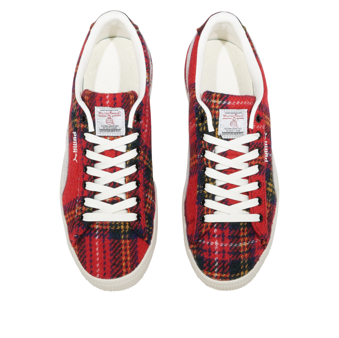 PUMA x Harris Tweed Suede Vintage 'Tartan Red' 393219-01