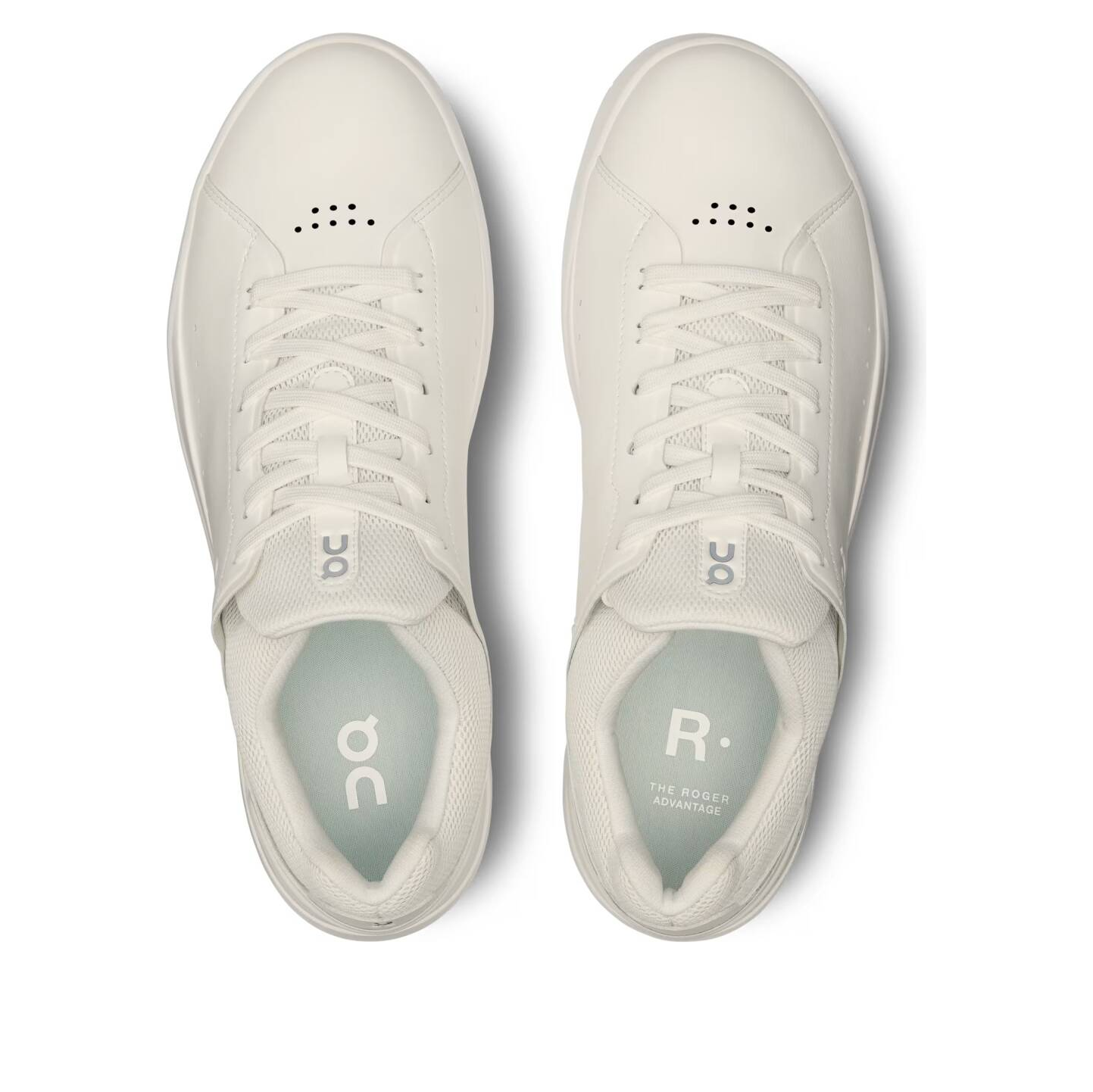On Running The Roger Advantage 'All White' 3MD10640108