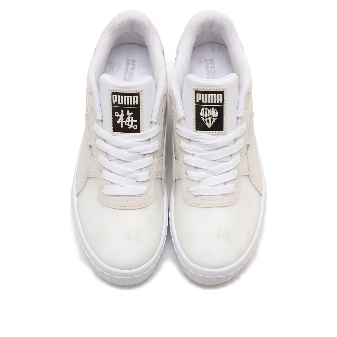 (WMNS) PUMA x Atmos Cali Wedge Transparen 'Grey Pink' 397144-01