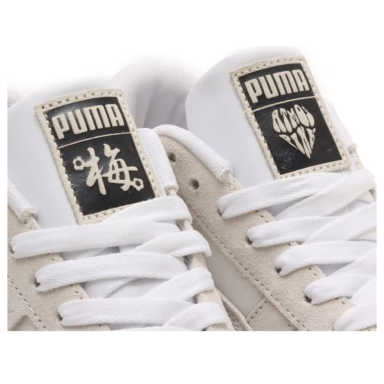 (WMNS) PUMA x Atmos Cali Wedge Transparen 'Grey Pink' 397144-01