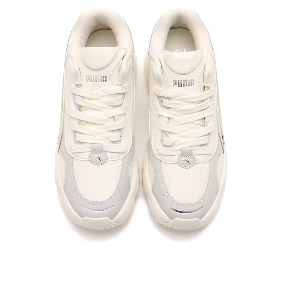 (WMNS) PUMA Pulsar Wedge 'Sequin White' 400978-01