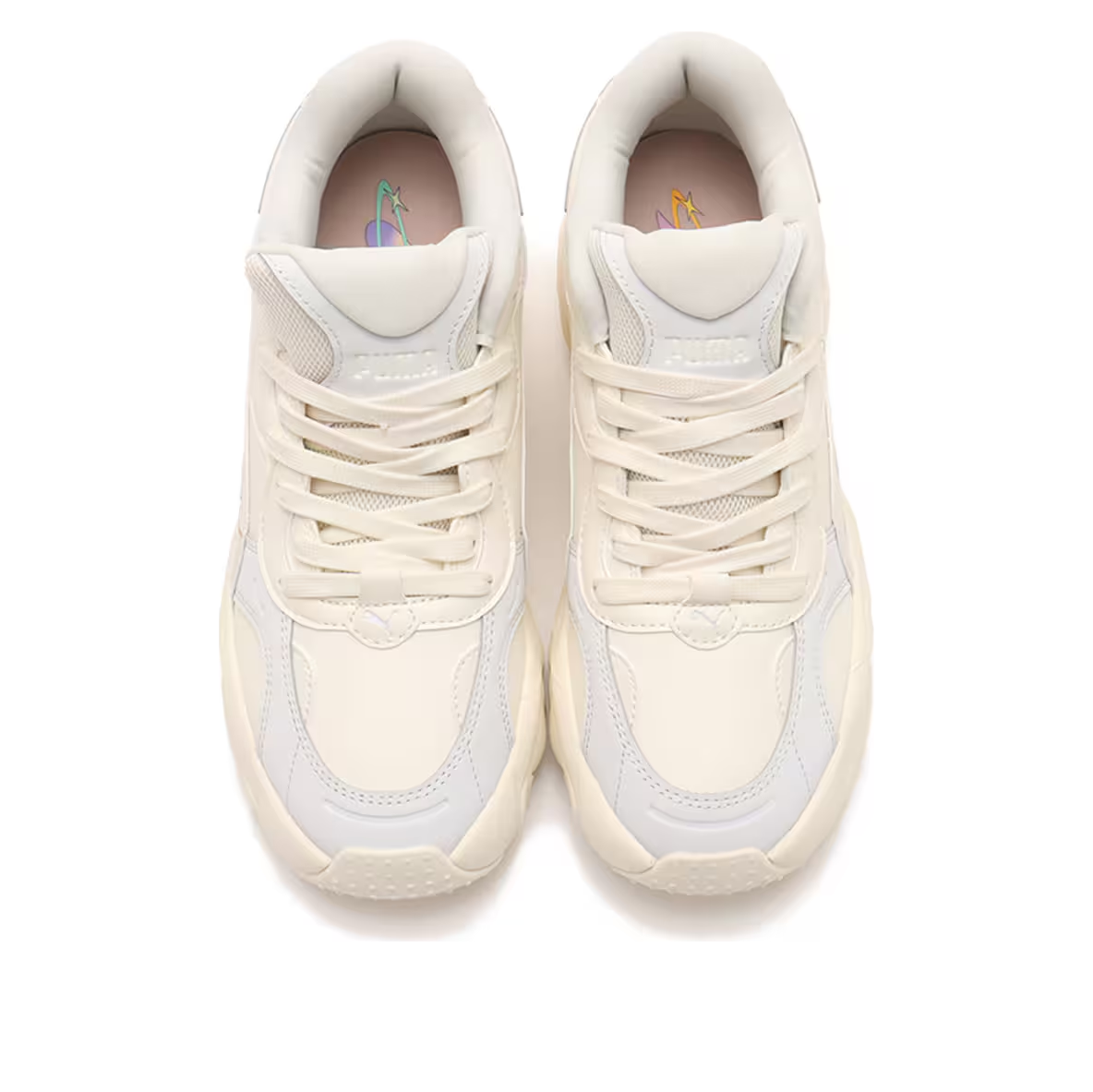 (WMNS) PUMA x Atmos Pulsar Wedge Spacey 'Pink Ivory Grey' 403240-01
