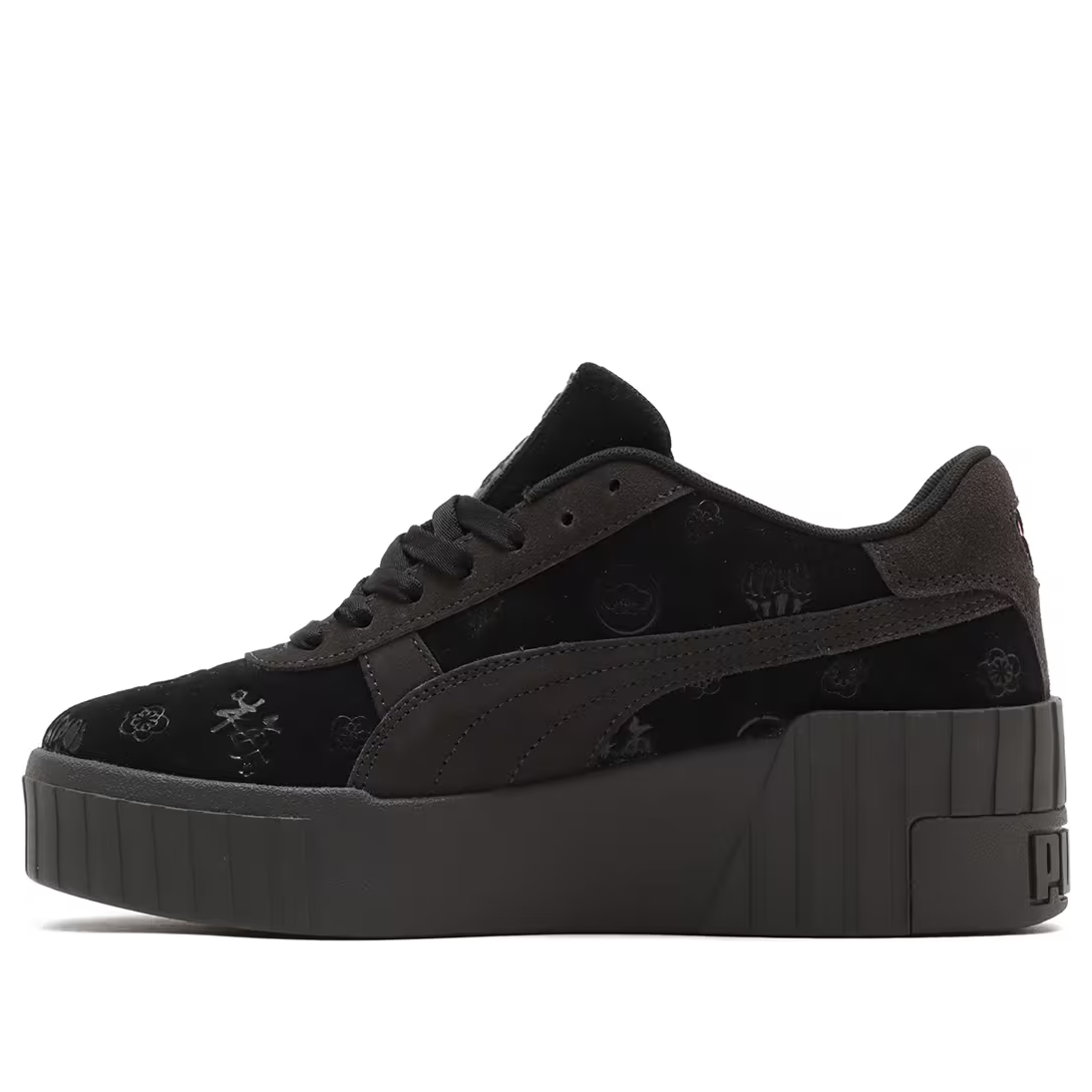(WMNS) PUMA x Atmos Pink Cali Wedge 'Black Pink' 397145-01