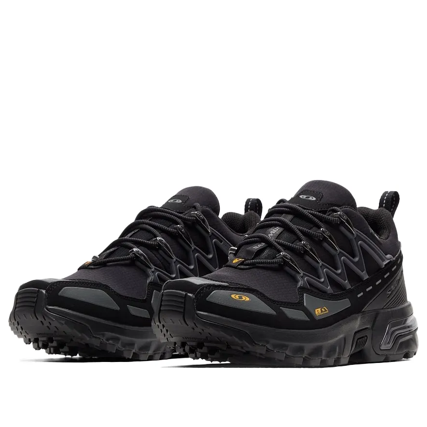 SALOMON ACS+ OG Climasalomon Waterproof 'Black Golden Yellow' 473078