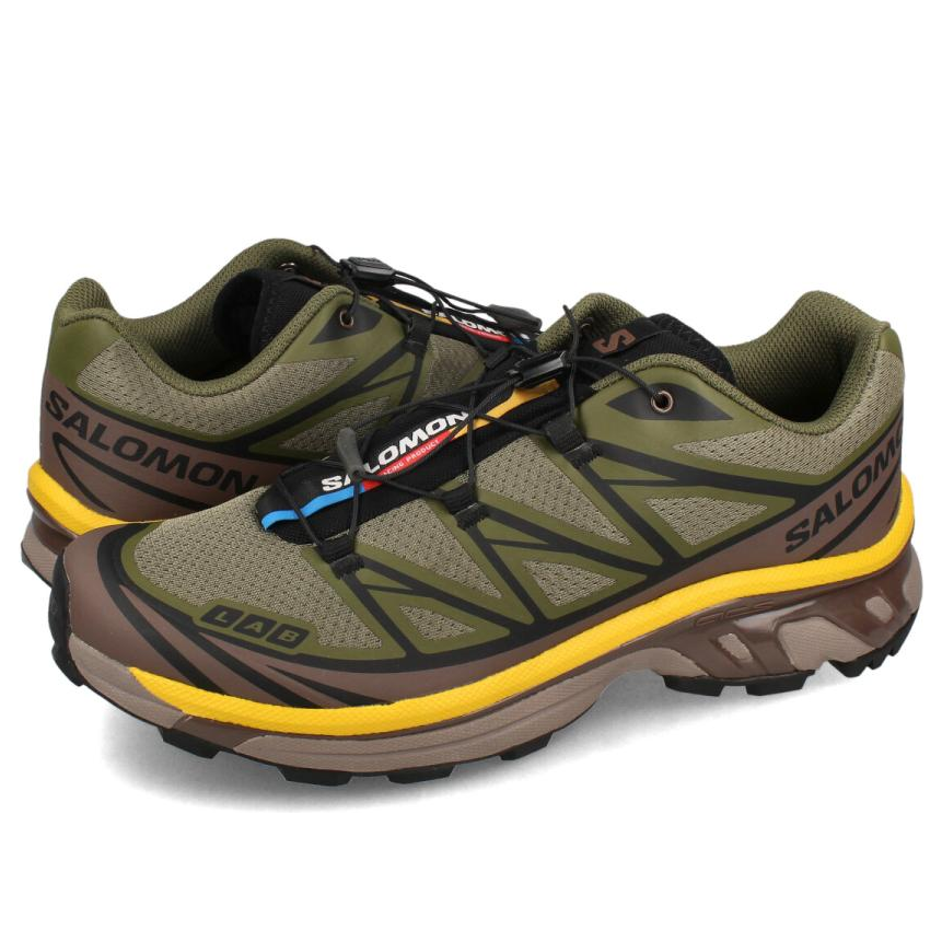 SALOMON XT-6 'Olive Night Black Sulphur' 475828