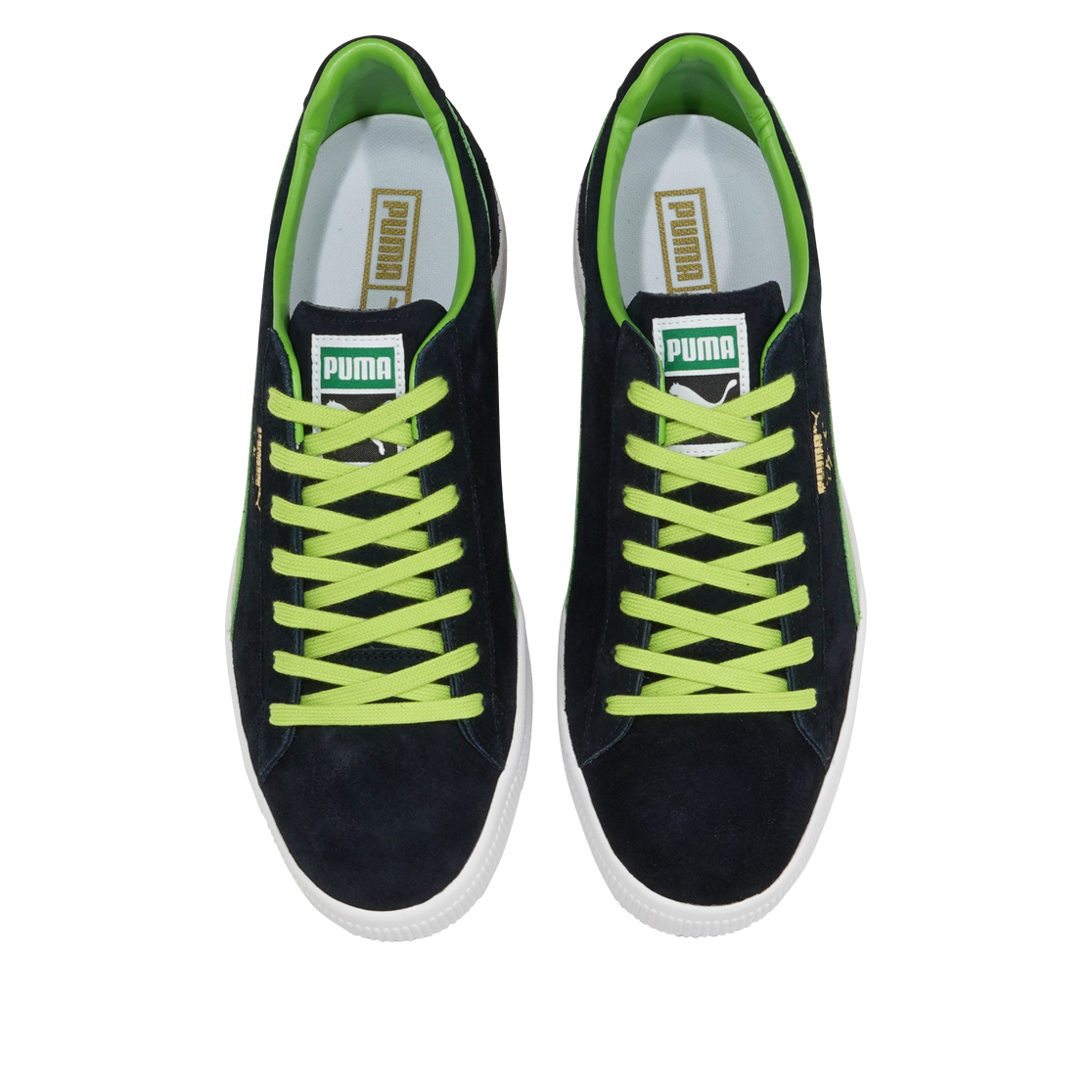 PUMA Clydezilla Made in Japan 'Navy Lime' 394614-02