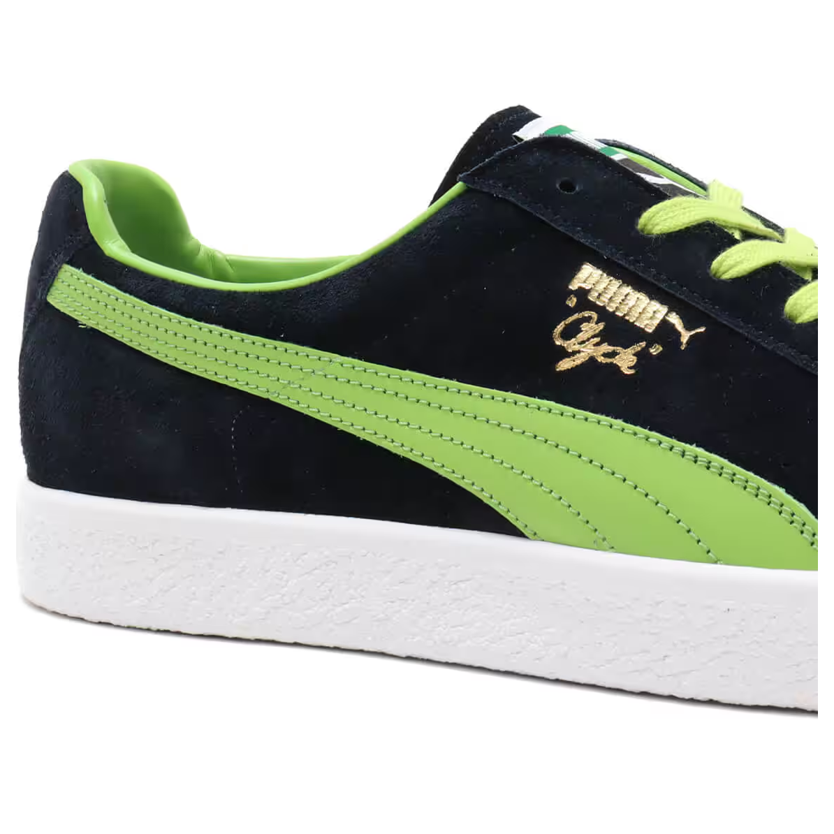 PUMA Clydezilla Made in Japan 'Navy Lime' 394614-02