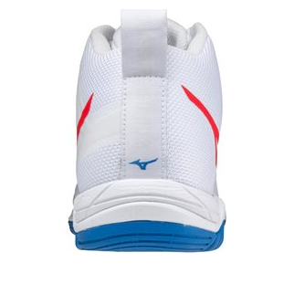 Mizuno Wave Supersonic 2 Mid 'White Red' V1GA204525