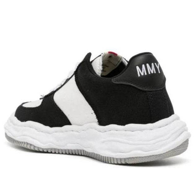 Maison MIHARA YASUHIRO Wayne OG Sole Canvas Low 'Black White' A10FW720-BLKWHT