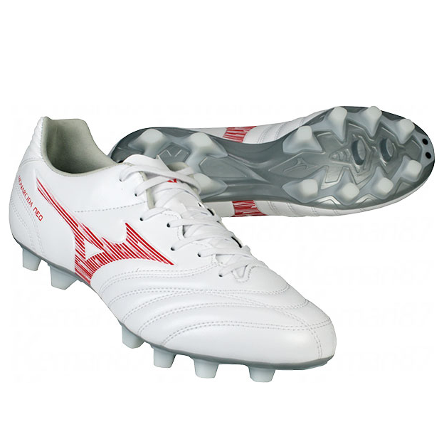 Mizuno Monarcida Neo 3 Super Wide 'White Red' P1GA242460